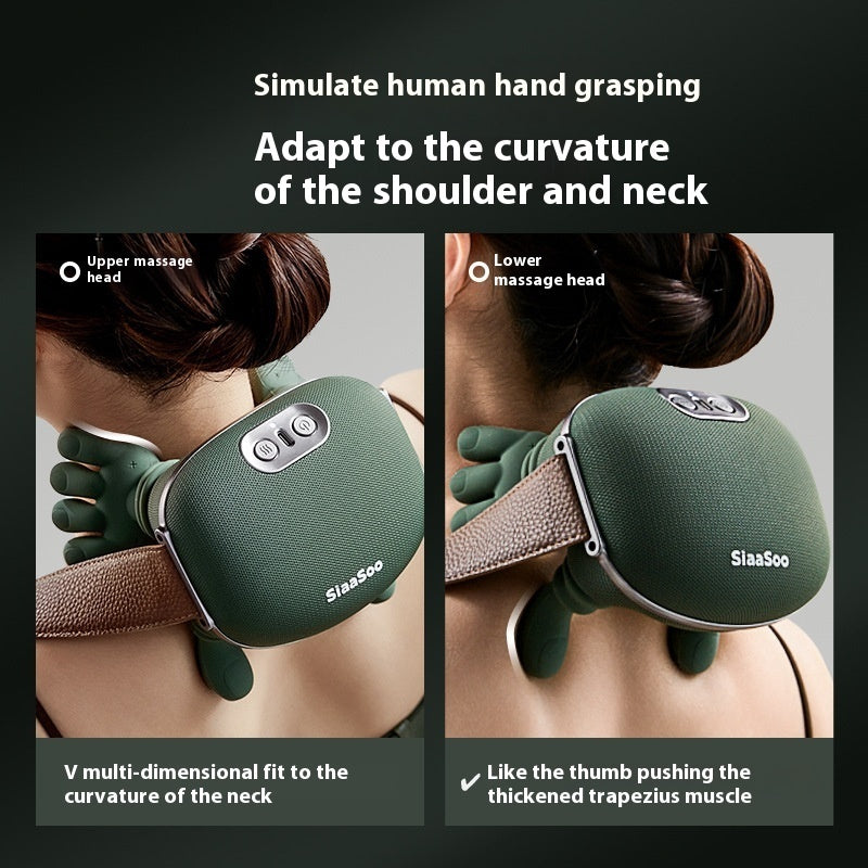 Electric Neck and Shoulder Massager – Wireless Kneading Massage Shawl for Back, Neck, and Muscle Pain Relief