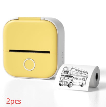Portable Mini Thermal Bluetooth-compatible Mini Label Printer