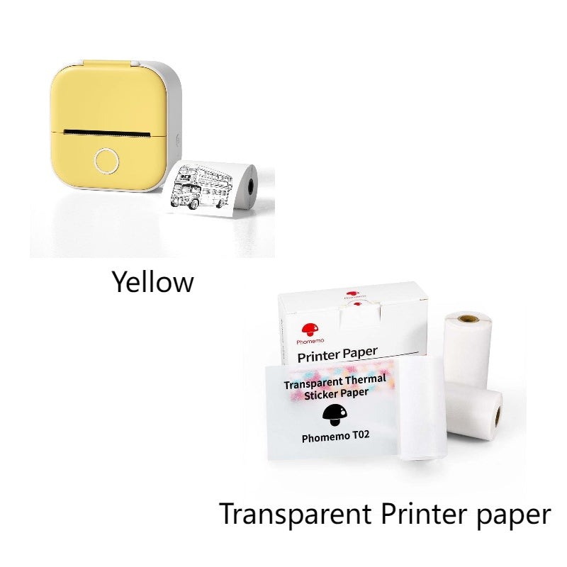 Portable Mini Thermal Bluetooth-compatible Mini Label Printer
