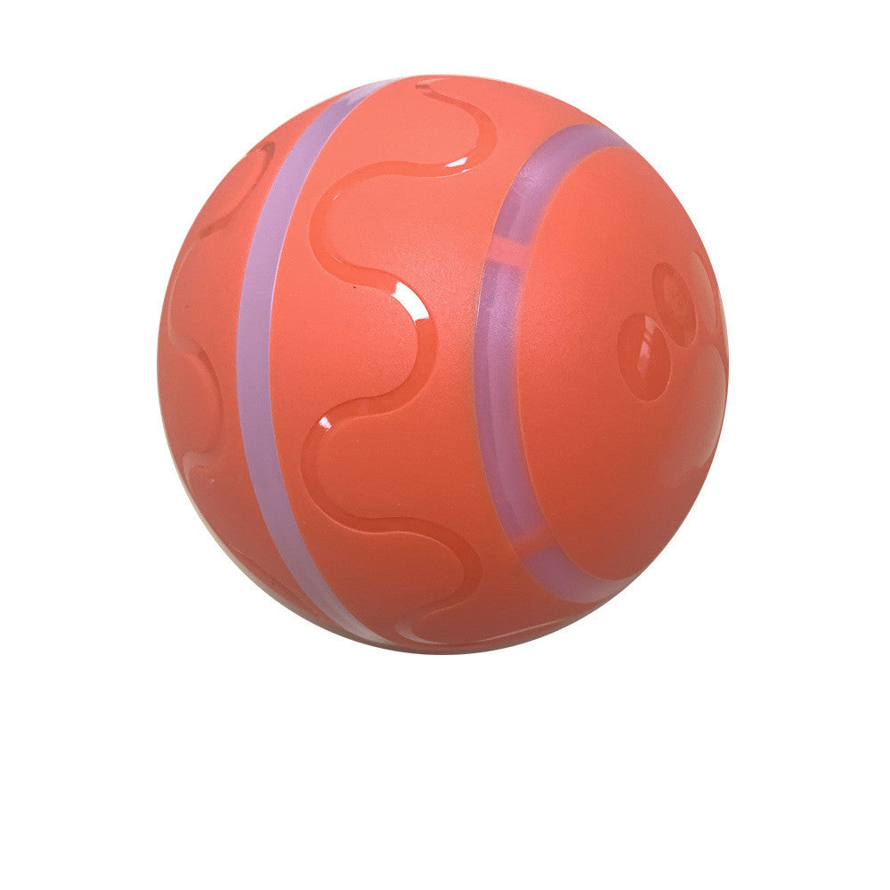 Pet Intelligent Toy Ball – USB Rechargeable, 360° Self-Rotating Design