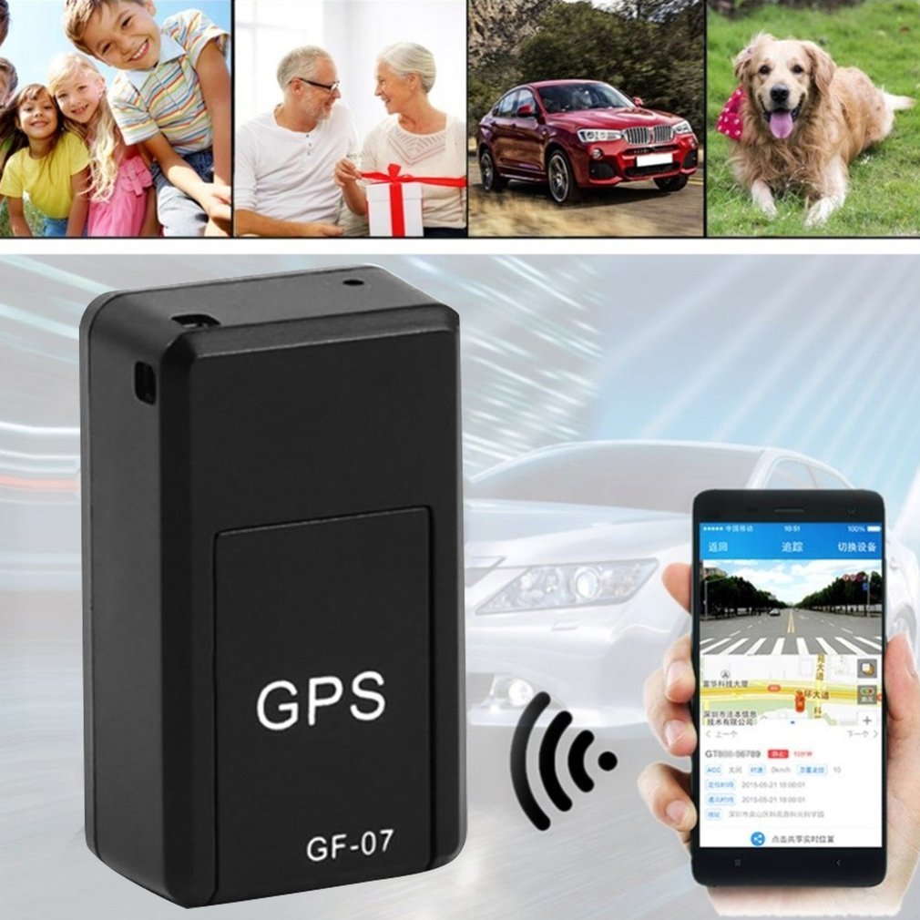 Magnetic Mini GPS Car Tracker – Real-Time Tracking, Rechargeable & Anti-Lost Device