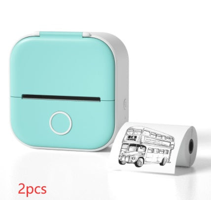 Portable Mini Thermal Bluetooth-compatible Mini Label Printer