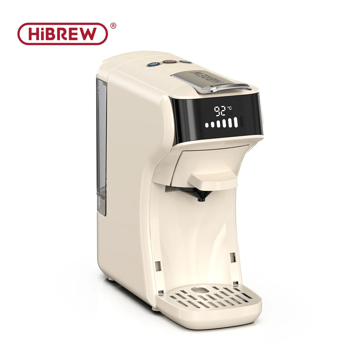 HiBREW 6in1 Capsule Coffee Machine Hot/Cold Multiple Espresso Cafetera Cappuccino Coffee Maker Dolce Gusto Nespresso Powder H1B