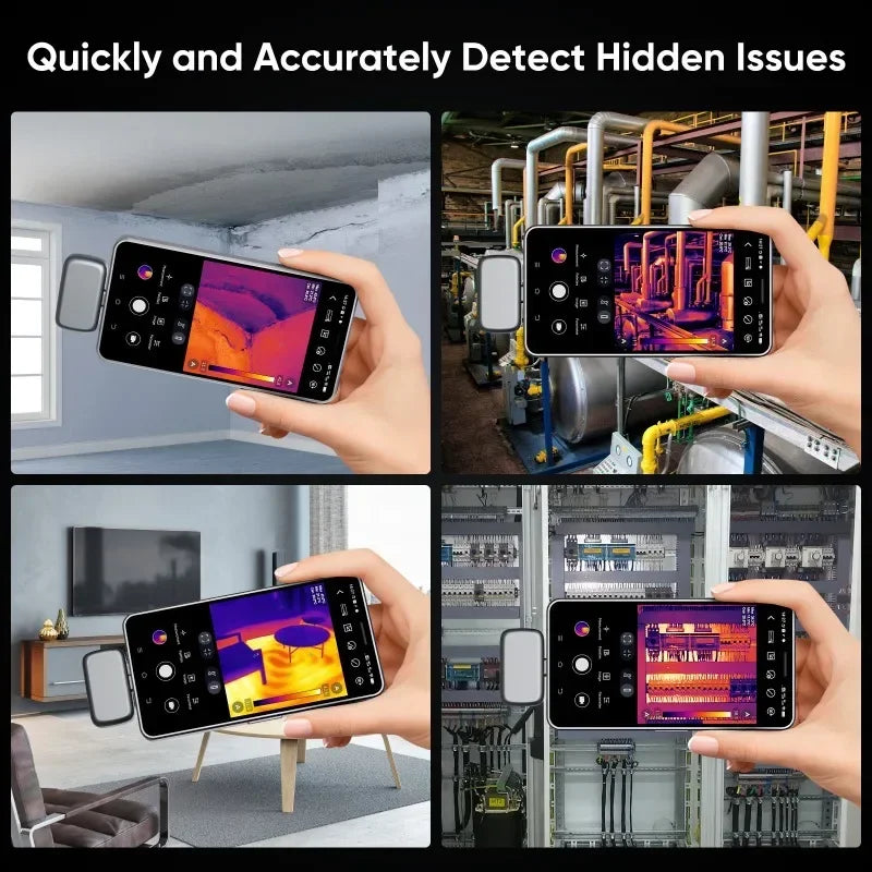 GW192A New Thermal Imaging Camera for Android Phone Infrared Thermal Imager Inspection Repair Thermographic Camera Thermal Scope