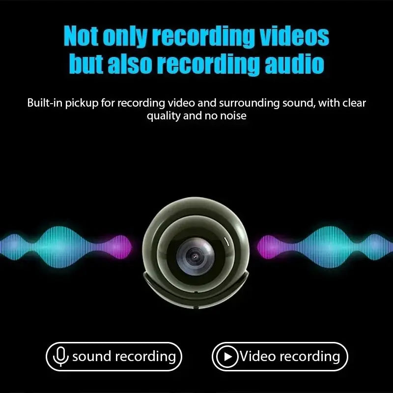 1080P New X5 Mini Camera Clear Night Vision Light weight Portable Premium Cams Motion Detection Wireless Surveillance Camera