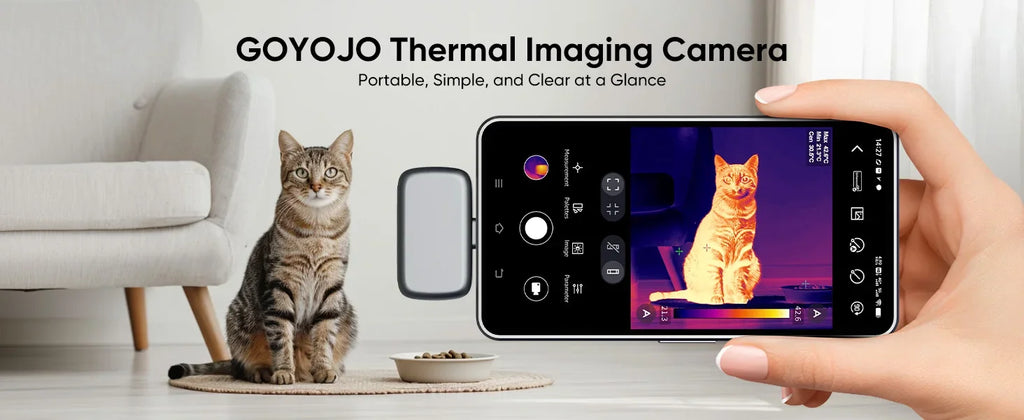 GW192A New Thermal Imaging Camera for Android Phone Infrared Thermal Imager Inspection Repair Thermographic Camera Thermal Scope