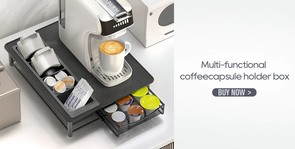 HiBREW 6in1 Capsule Coffee Machine Hot/Cold Multiple Espresso Cafetera Cappuccino Coffee Maker Dolce Gusto Nespresso Powder H1B