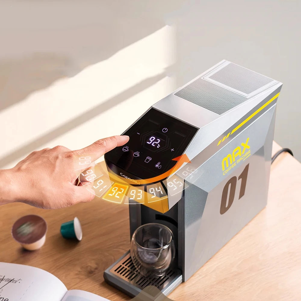 4-in-1 Espresso Machine Compatible with K Cup Pods Nes Original Capsule DG Capsules and Ground Coffee