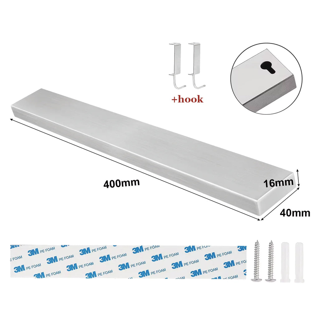 40CM 50CM Stainless Steel Knife Stand Magnetic Knife Holder Wall Block Storage Rack for Knives Kitchen Accessories Organizer