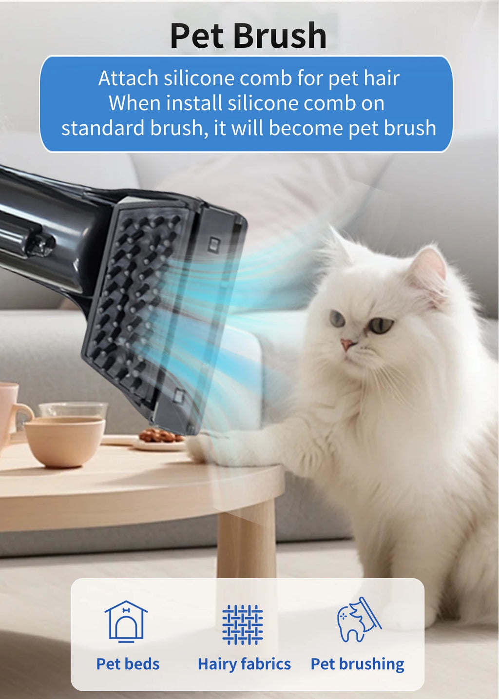 Handheld Carpet Cleaner ABIR G80,150000PA Wet Dry Vacuum Cleaner for Home Sofa Window Car Pet Upholstery Spot Farbric Cleaner