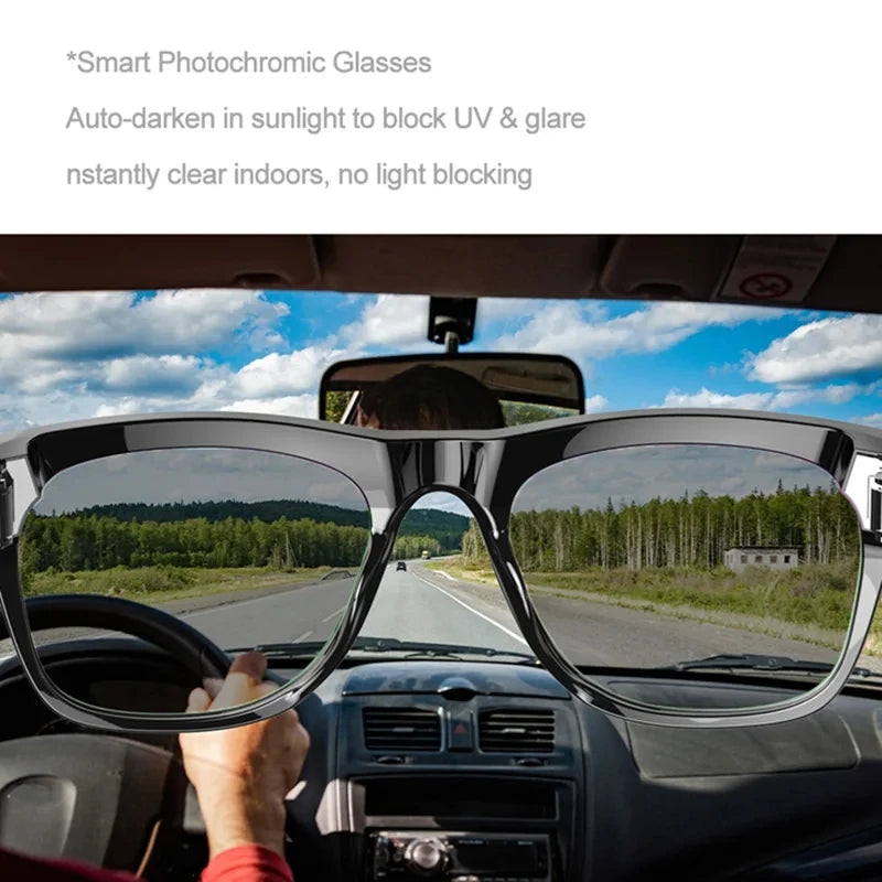 OPPO 6K AI Smart Glasses 800W Pixel Photochromic Multifunction Bluetooth HD Call Voice Assistant Stereo Music Player Translate