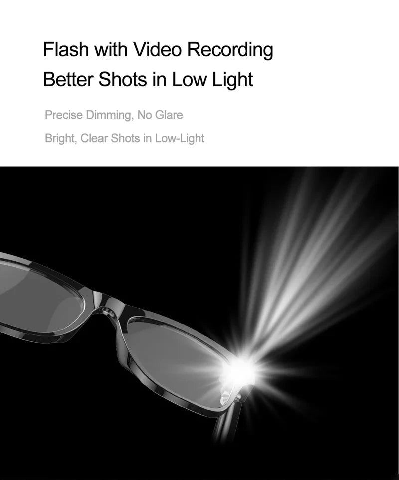 OPPO 6K AI Smart Glasses 800W Pixel Photochromic Multifunction Bluetooth HD Call Voice Assistant Stereo Music Player Translate