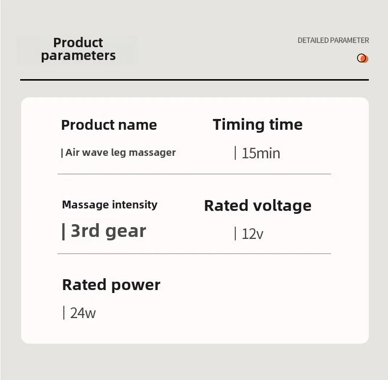 Jinkairui Electric Air Pressure Leg Massager Kneading Squeeze Deep Relaxation Calf Foot with Remote Control