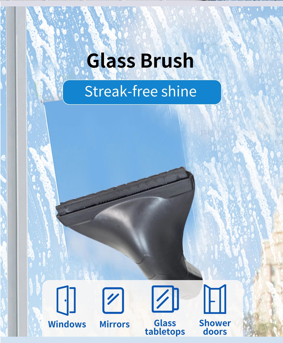 Handheld Carpet Cleaner ABIR G80,150000PA Wet Dry Vacuum Cleaner for Home Sofa Window Car Pet Upholstery Spot Farbric Cleaner