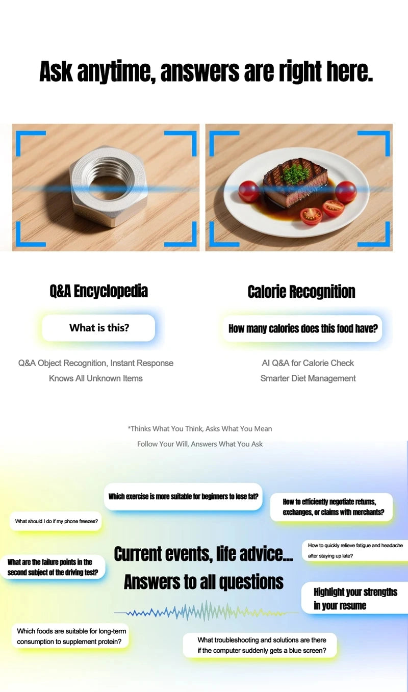 OPPO 6K AI Smart Glasses 800W Pixel Photochromic Multifunction Bluetooth HD Call Voice Assistant Stereo Music Player Translate