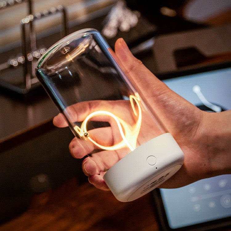 LED Camping Light – Type-C Rechargeable Portable Night Lamp with High Transparency & Anti-Drop Design