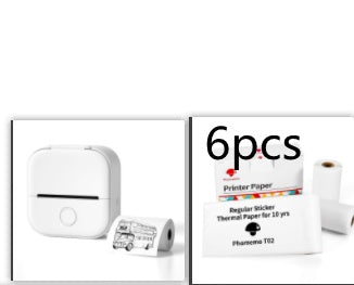 Portable Mini Thermal Bluetooth-compatible Mini Label Printer