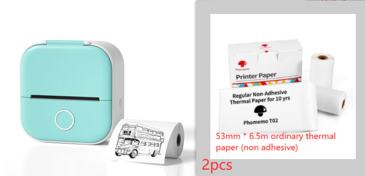 Portable Mini Thermal Bluetooth-compatible Mini Label Printer