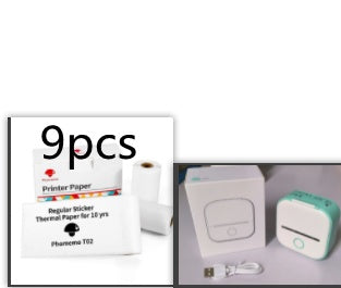 Portable Mini Thermal Bluetooth-compatible Mini Label Printer